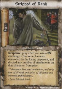 Stripped of Rank